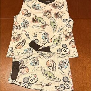 Cartoon Character Pajama Set